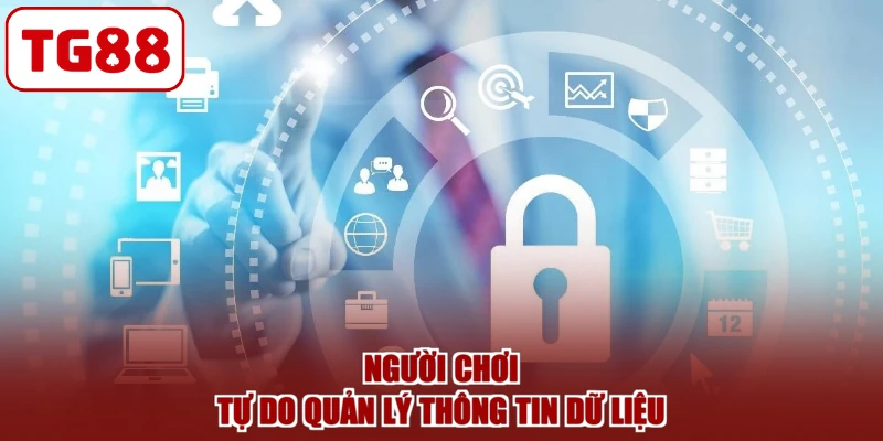 Người chơi tự do quản lý thông tin dữ liệu