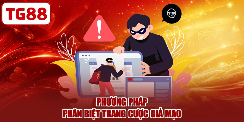 Phương pháp phân biệt trang cược giả mạo
